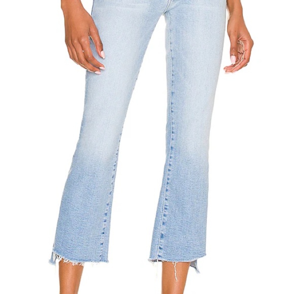 LIL’ MOTHER Denim Lil” Insider Crop Step Fray Petite Jeans Size 28